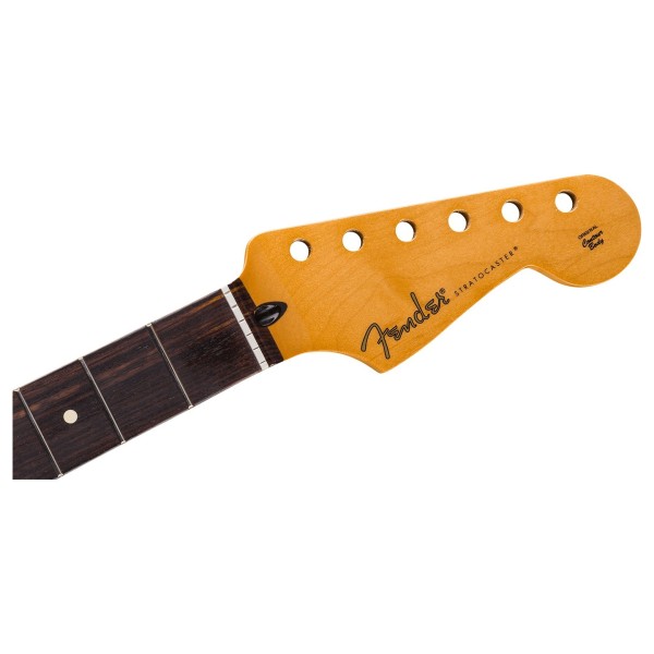 Fender Player II Series Stratocaster Neck, 22 Medium Jumbo Frets, Rosewood, 9.5", Modern "C" - headstock 