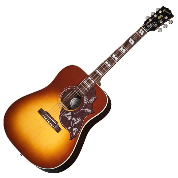 Gibson Hummingbird Studio, Satin Rosewood Burst - front