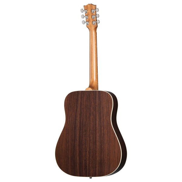 Gibson Hummingbird Studio, Satin Rosewood Burst - back 