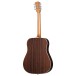 Gibson Hummingbird Studio, Satin Rosewood Burst - back 