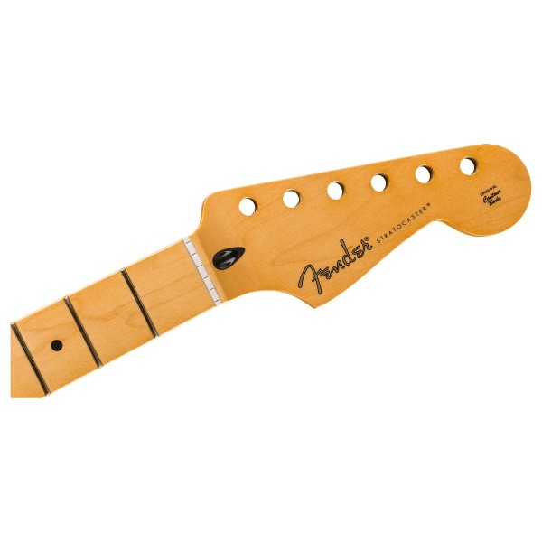 Fender Player II Series Stratocaster Neck, 22 Medium Jumbo Frets, Maple, 9.5", Modern "C" - headstock