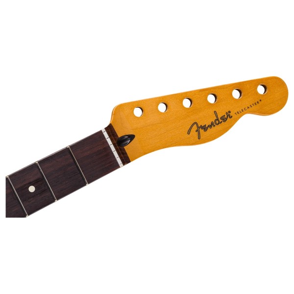 Fender Player II Series Telecaster Neck, 22 Medium Jumbo Frets, Rosewood, 9.5", Modern "C" - headstock 