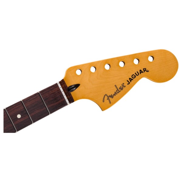 Fender Player II Series Jaguar Neck, 22 Medium Jumbo Frets, Rosewood, 9.5", Modern "C" - headstock 