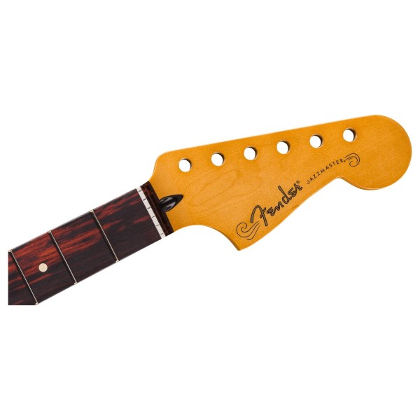 Fender Player II Series Jazzmaster Neck, 22 Medium Jumbo Frets, Rosewood, 9.5", Modern "C" - headstock 