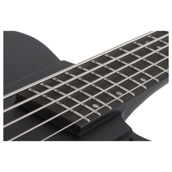 Schecter Ultra Bass-5, Satin Black - fretboard