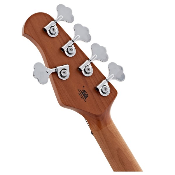 Music Man StingRay Special 5 HH, Black - headstock back 
