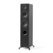 Elipson Prestige Facet II 14F Floorstanding Speaker, Black Matt - Angled view, no grille