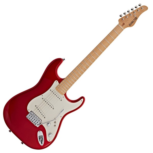 Schecter USA Traditional Sultan, Candy Apple Red - front