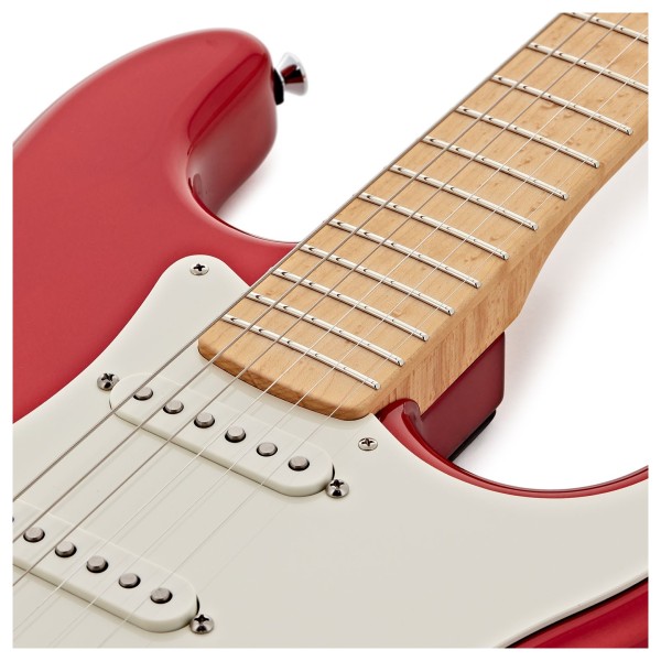 Schecter USA Traditional Sultan, Candy Apple Red - pickups 