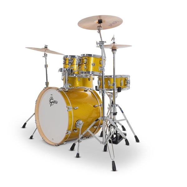 Gretsch Catalina Maple 22" USA Fusion Shell Pack, Lemon Sparkle