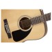 Fender CD-60 Dreadnought V3 DS, Natural Walnut with Case - body 