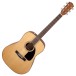Fender CD-60 Dreadnought V3 DS, Natural Walnut with Case - front