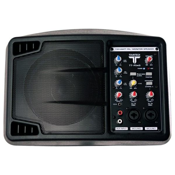 Tourtech TT-PSM5 Portable Active PA Monitor - Front