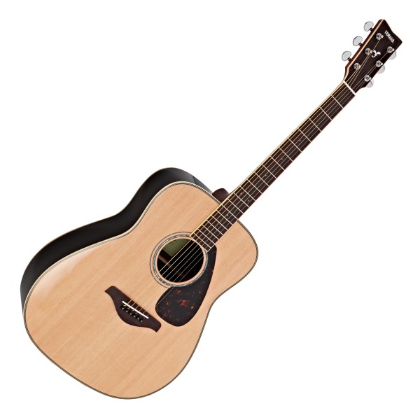 Yamaha FG830 Acoustic Guitar, Natural
