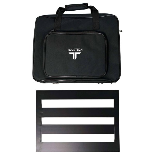 Tourtech TTPB-4-B Pedal Board With Bag - front