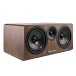Acoustic Energy AE107 MK2 Centre Speaker, Walnut - angled
