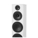 Elipson Prestige Facet II 24F Floorstanding Speakers (Pair), White Matt - Detail image, close-up of tweeters, mid-range driver, 
