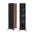 Elipson Prestige Facet II 24F Floorstanding Speakers (Pair), Black Matt / Walnut