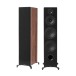 Elipson Prestige Facet II 24F Floorstanding Speakers (Pair), Black Matt / Walnut