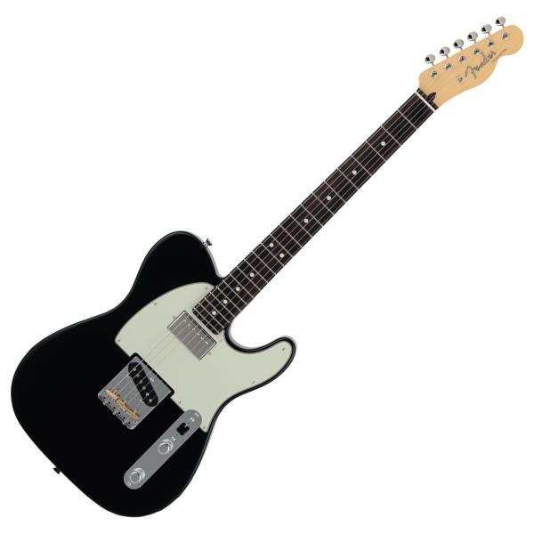 Fender 2024 Made in Japan Hybrid II Telecaster, Black - front 