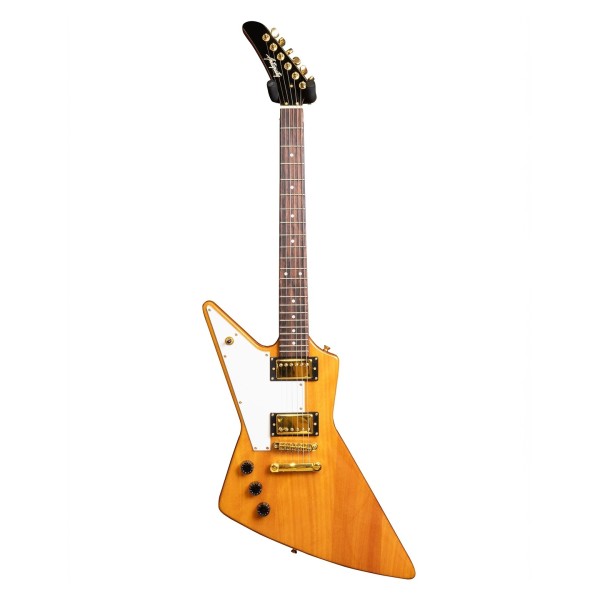 Antiquity Legends Left-handed Ex1-nat Natural Electric Guitar - Front