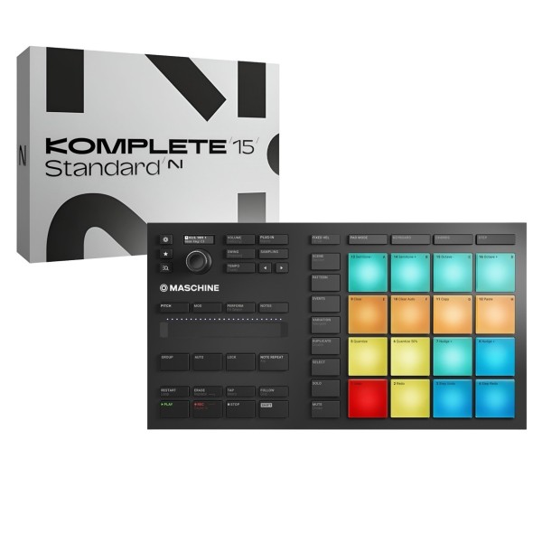 Native Instruments Maschine Mikro MK3 with Komplete 15 - Bundle
