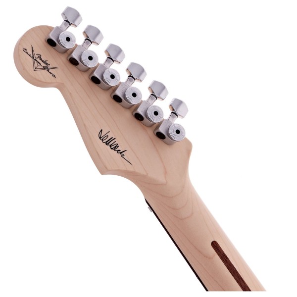Fender Custom Shop Jeff Beck Signature Stratocaster RW, Olympic White #XN17090 - headstock back 