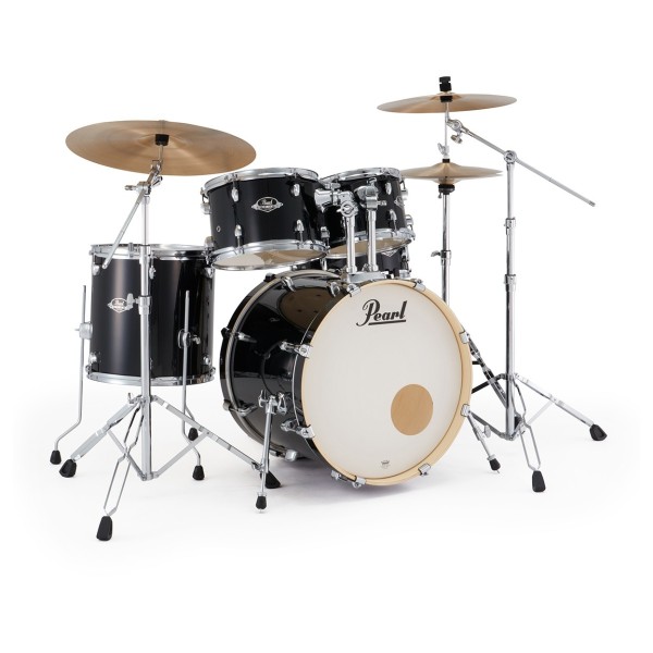 Pearl Export 20'' Fusion Drum Kit, Jet Black