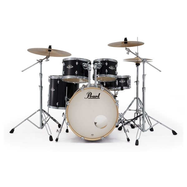 Pearl Export 20'' Fusion Drum Kit, Jet Black