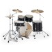 Pearl Export 20'' Fusion Drum Kit, Jet Black