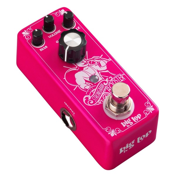 Big Top Strong Man Mini Booster Pedal, Controls
