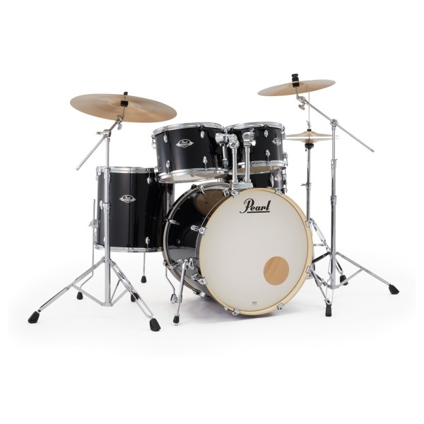 Pearl Export 22'' Rock Drum Kit, Jet Black