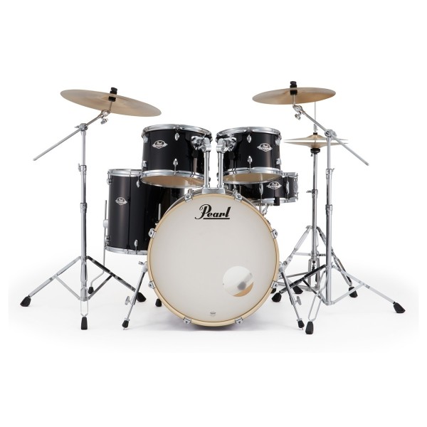 Pearl Export 22'' Rock Drum Kit, Jet Black