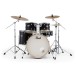 Pearl Export 22'' Rock Drum Kit, Jet Black
