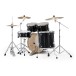 Pearl Export 22'' Rock Drum Kit, Jet Black