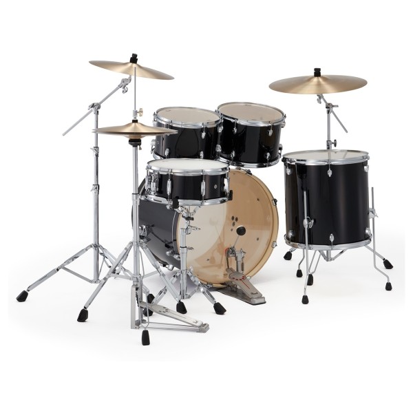 Pearl Export 22'' Rock Drum Kit, Jet Black