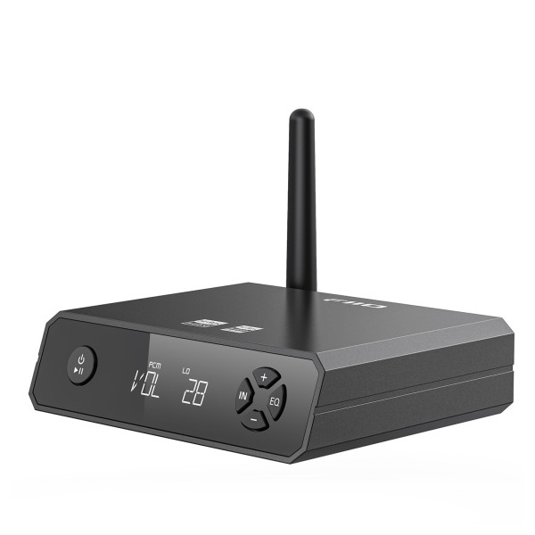 FiiO BR13 Compact Hi-Res Bluetooth Receiver - face left 