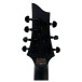 Schecter Damien-7, Satin Black Headstock