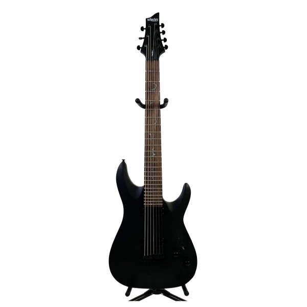Schecter Damien-7, Satin Black