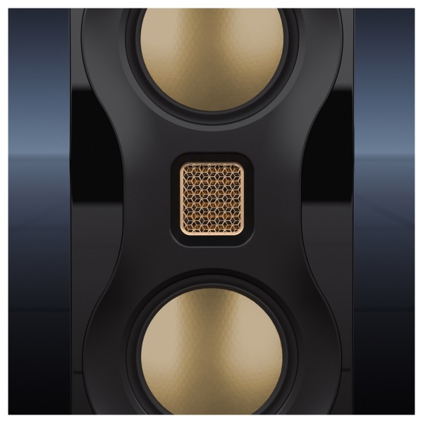 Monitor Audio Studio 89 Bookshelf Speakers (Pair), Black - Detail shot of MPD III High Frequency Transducer