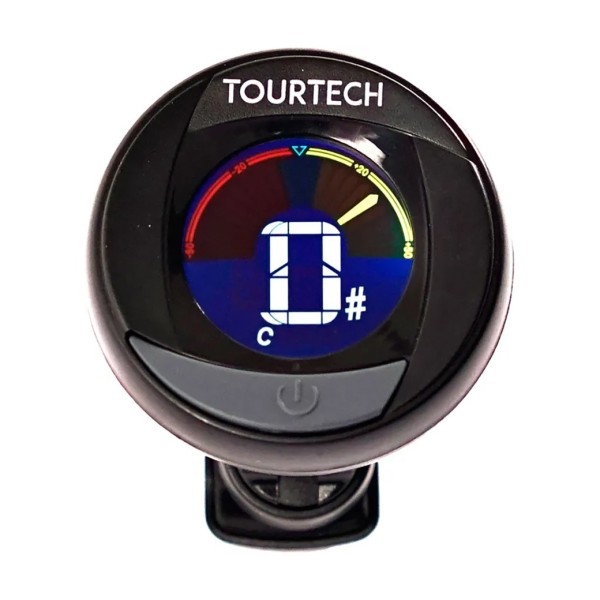 Tourtech Tta-t01 Colour Screen Clip Tuner For Chromatic/Guitar/Bass/Violin/Ukulele