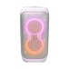 JBL Partybox Stage 320 Speaker, White - front lights