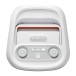 JBL PartyBox Club 120 Portable Bluetooth Speaker, White - top full 