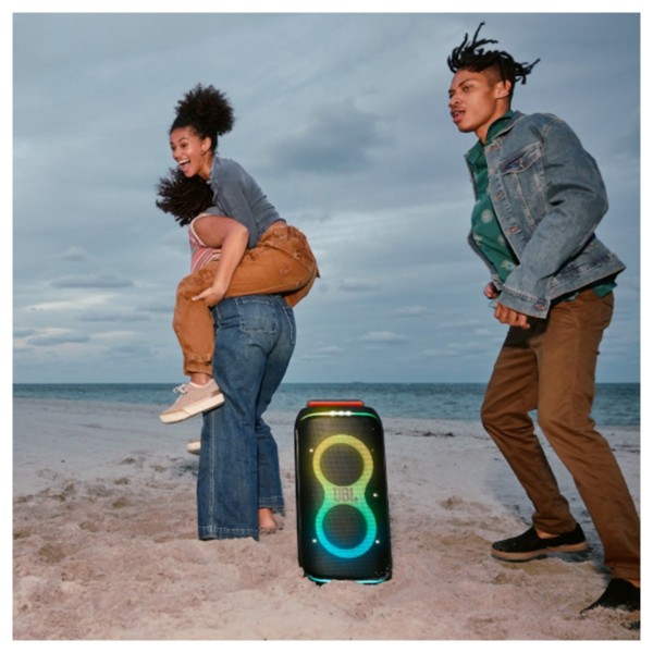 JBL PartyBox Club 120 Portable Bluetooth Speaker, White - lifestyle 3