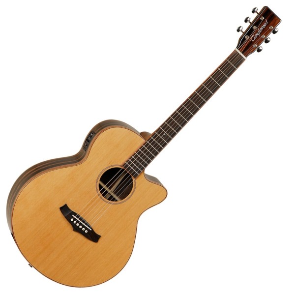 Tanglewood TJ4CE Java Super Folk Electro Acoustic, Natural - front