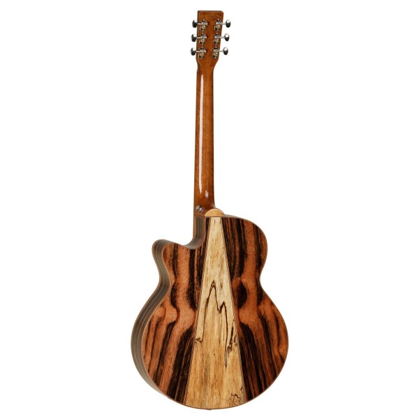 Tanglewood TJ4CE Java Super Folk Electro Acoustic, Natural - back 