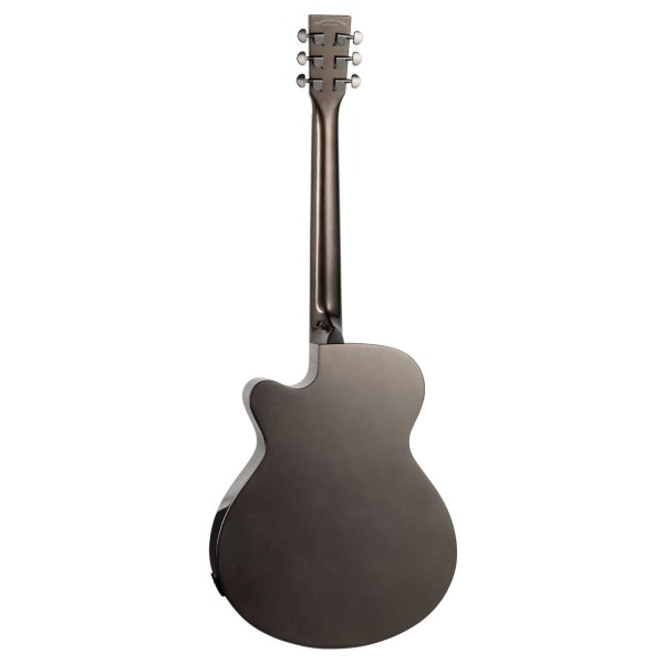 Tanglewood TW4CECBN Winterleaf Super Folk Electro Acoustic, Carbon Fibre - back 