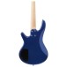 Ibanez GSR Series, 5 String Electric Bass, Jewel Blue - body back 