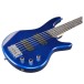 Ibanez GSR Series, 5 String Electric Bass, Jewel Blue - body and neck 