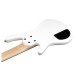 Ibanez GSR186-PW 6 String Electric Bass, Pearl White - body and neck back 